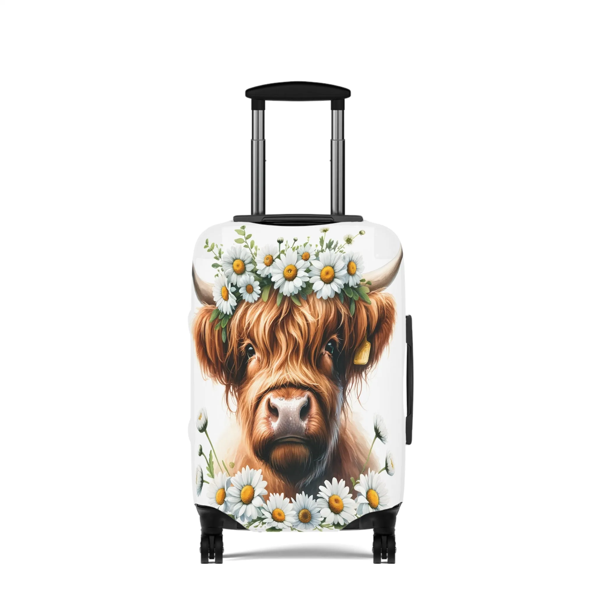 Luggage Cover, Highland Cow, awd-001