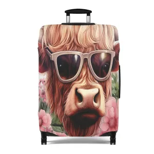 Luggage Cover, Highland Cow, awd-014