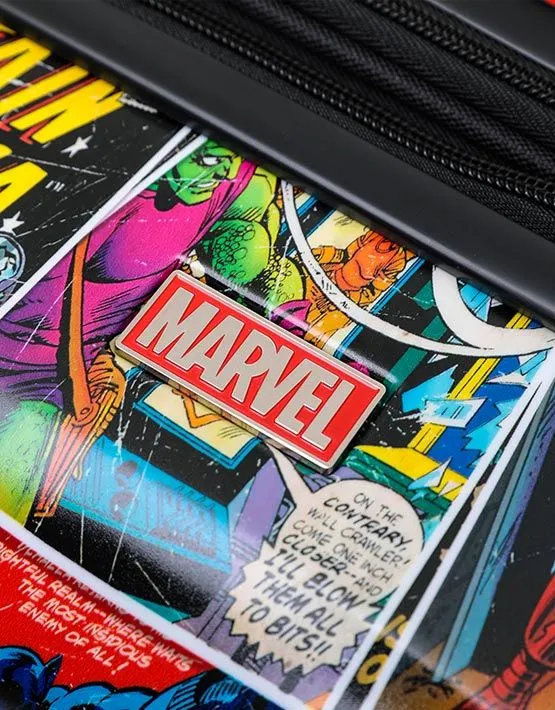 Marvel - Avengers Comic Print 19" Carry-on Hardside Suitcase