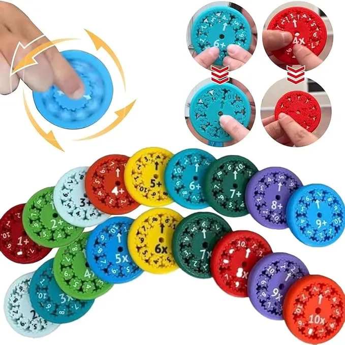 Maths Fidget Spinner Set