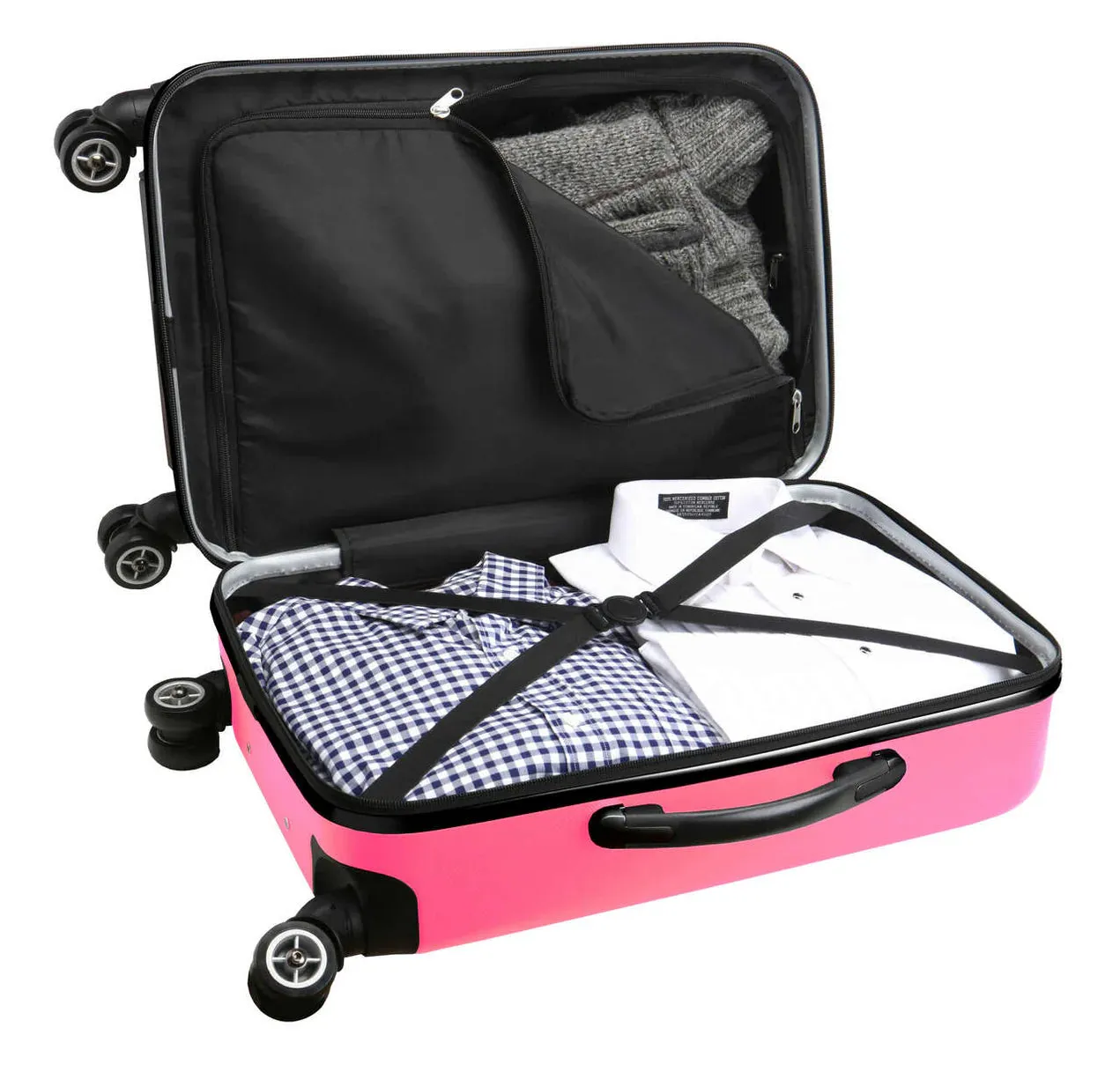 Miami HEAT 20" Pink Hardcase Spinner Luggage