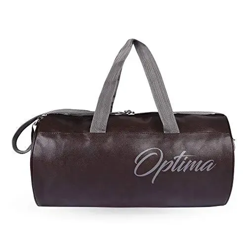 OPTIMA Leather Sports Duffle Bag