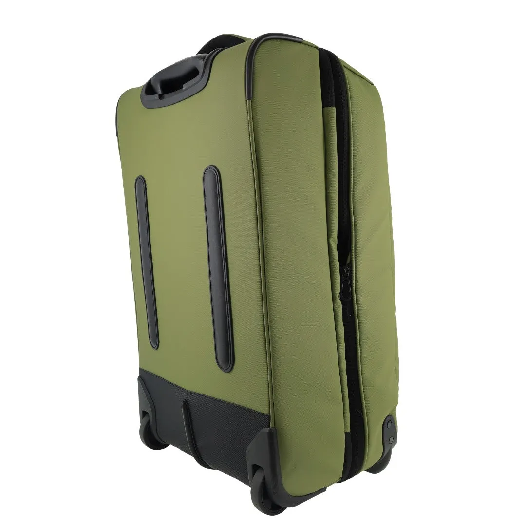 Pierre Cardin - PC3940L 72cm LARGE 2 Wheel Soft-Shell Trolley Case - Olive