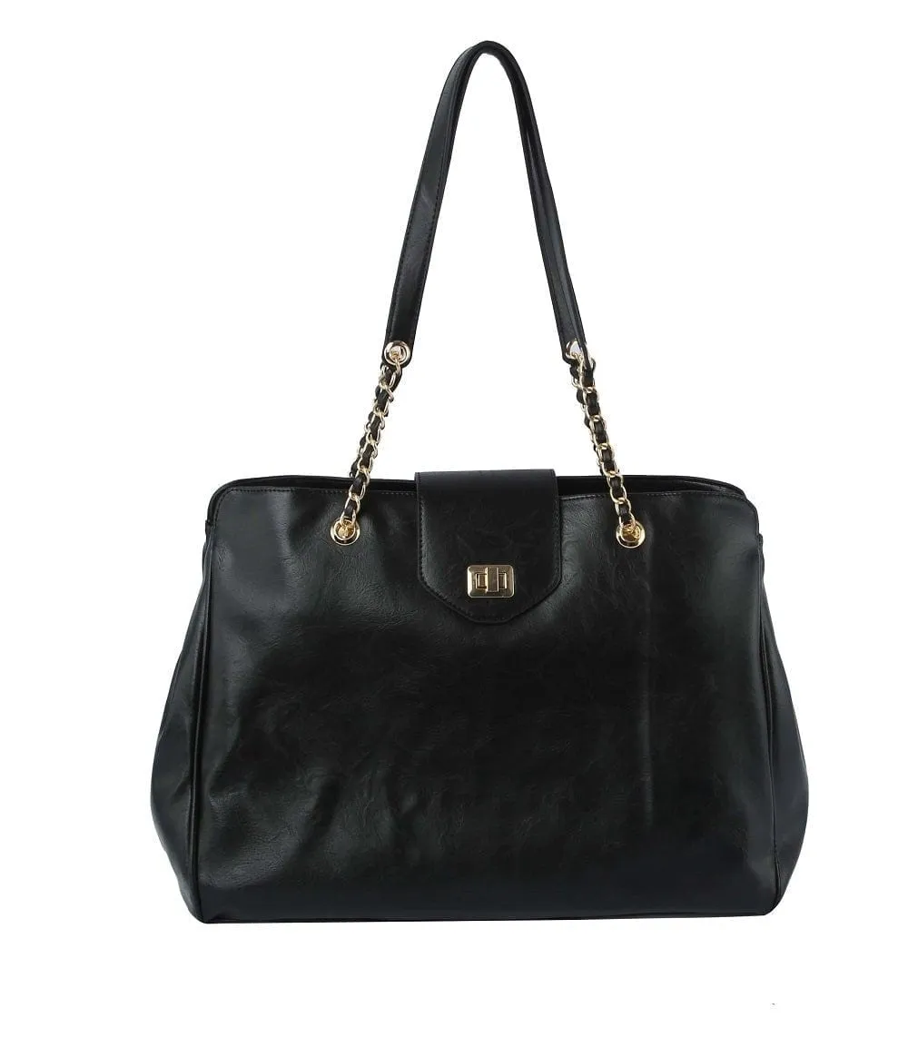 QF0036 Large Chain Handle Shoulder Bag/Travel Bag