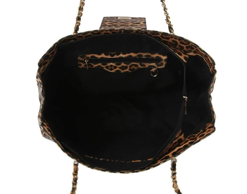 QF0036 Large Chain Handle Shoulder Bag/Travel Bag