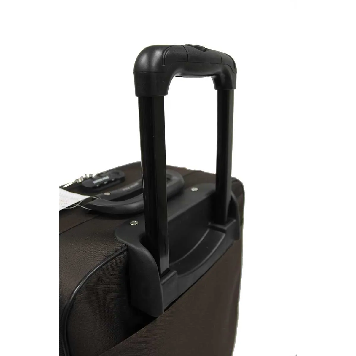 Robust Softside Expandable Fabric Luggage with 2 Cart Wheels