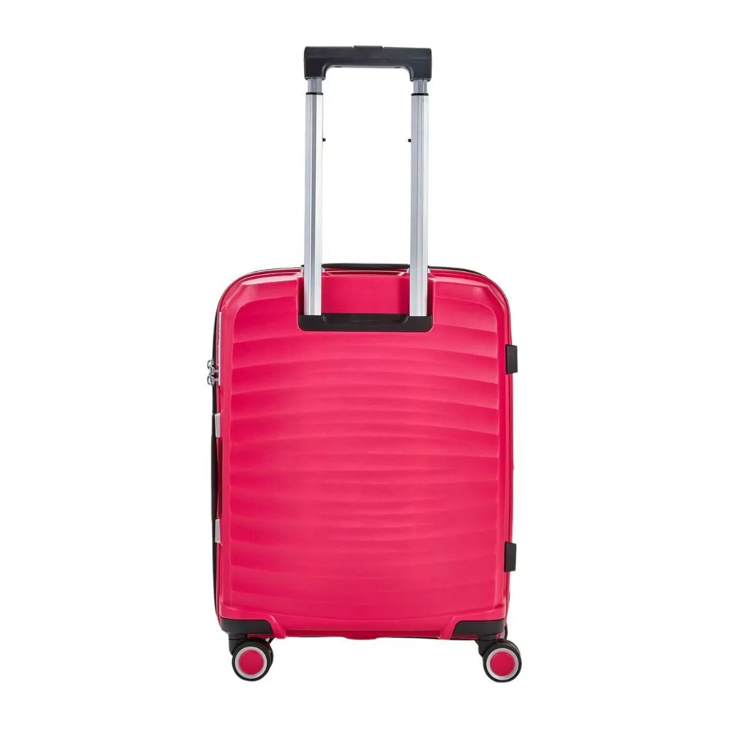 Rock Sunwave 54cm Carry On Hardsided Luggage - Pink