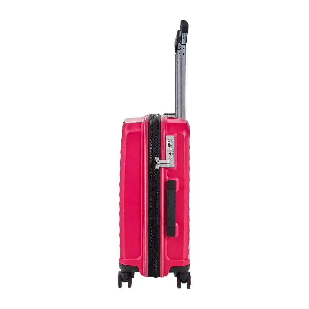 Rock Sunwave 54cm Carry On Hardsided Luggage - Pink