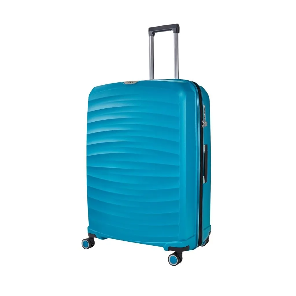 Rock Sunwave 66cm Medium Expander Hardsided Luggage - Blue