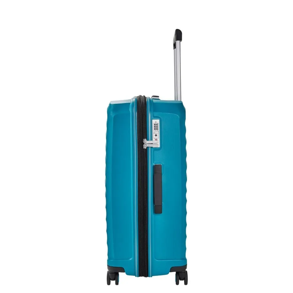 Rock Sunwave 66cm Medium Expander Hardsided Luggage - Blue