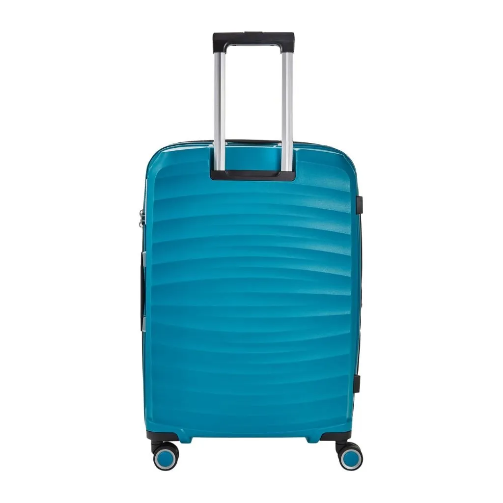 Rock Sunwave 66cm Medium Expander Hardsided Luggage - Blue