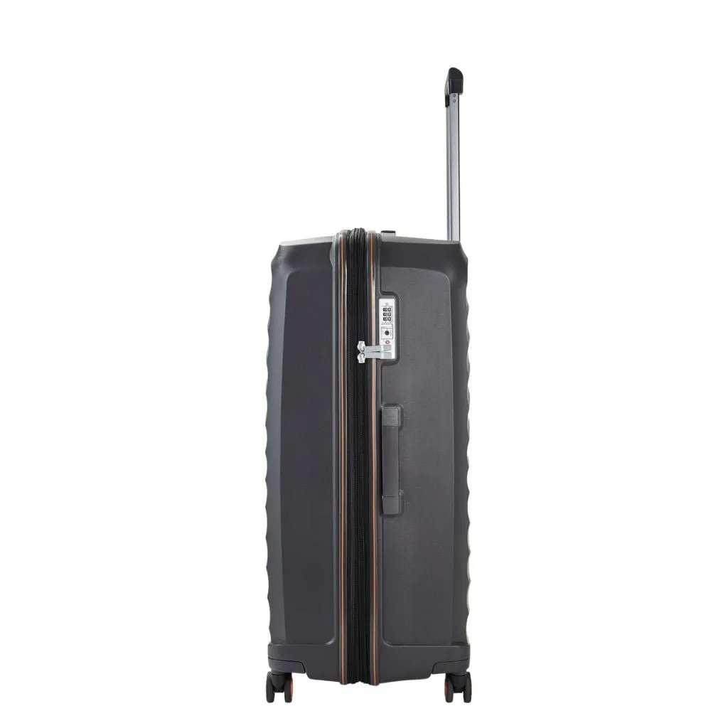 Rock Sunwave 79cm Large Expander Hardsided Luggage - Charcoal