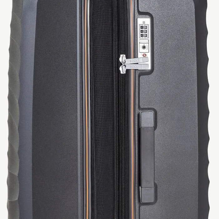 Rock Sunwave Expandable Spinner Large Suitcase 79cm - Charcoal