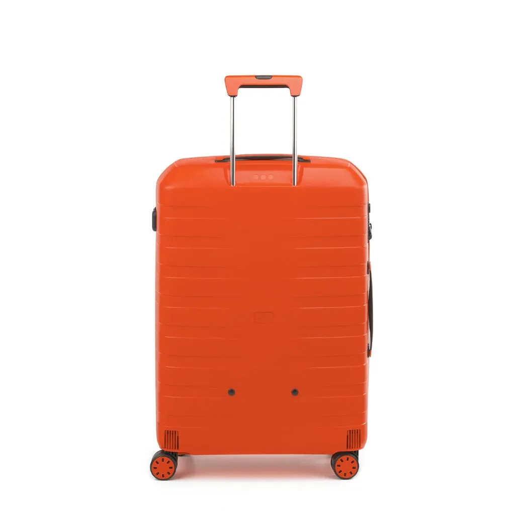 Roncato Box Sport 2.0 Medium 69cm Hardsided Spinner Suitcase - Papaya