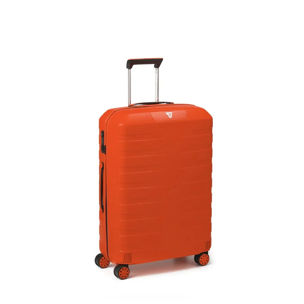 Roncato Box Sport 2.0 Medium 69cm Hardsided Spinner Suitcase - Papaya