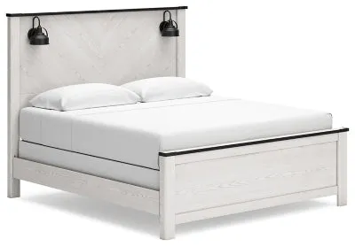 Schoenberg King Panel Bed