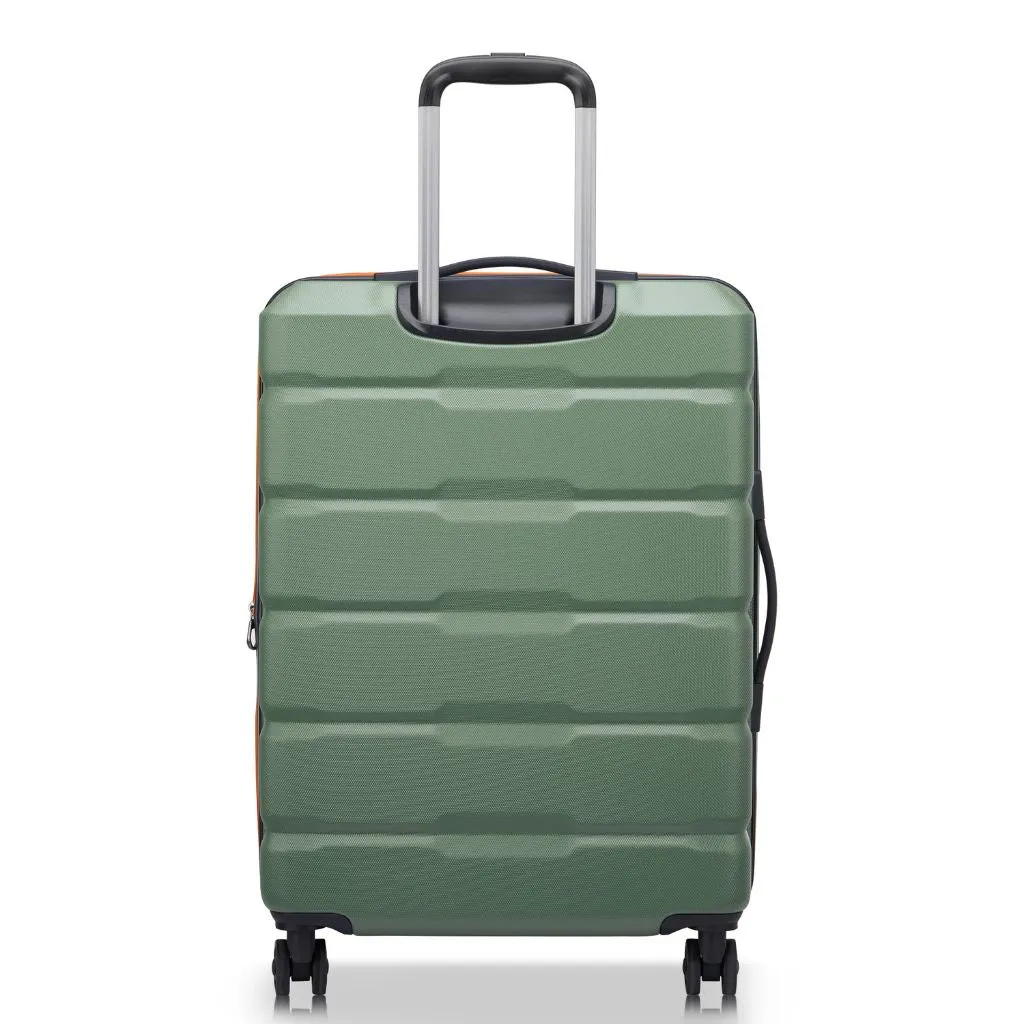 Securitech By Delsey Citadel 65cm Medium Exp Hardsided Luggage - Green