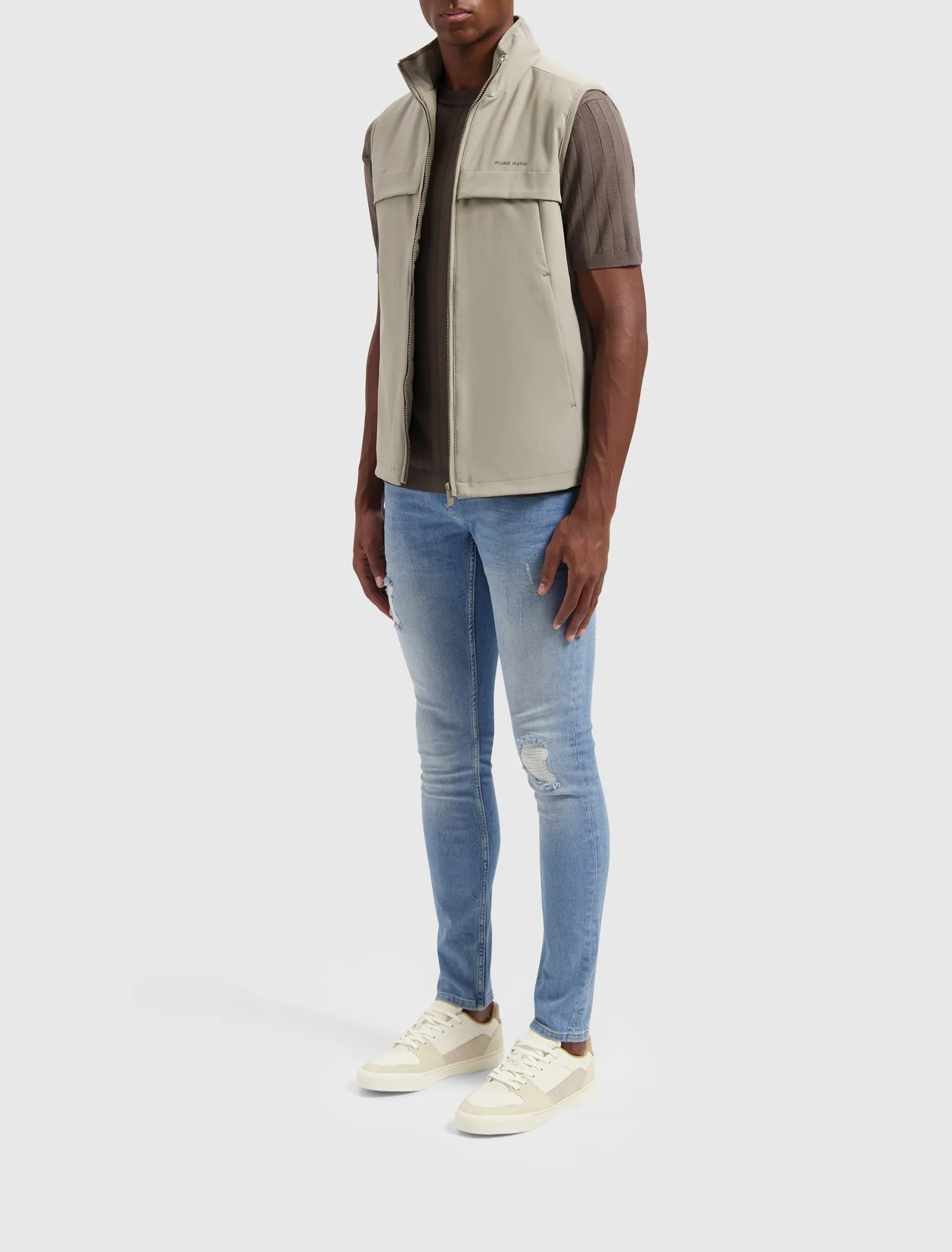 Soft Shell Bodywarmer | Sand