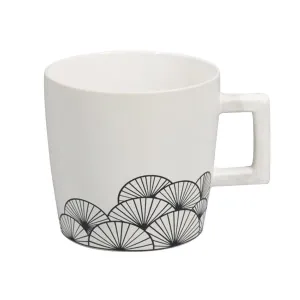 Square Handle Fan Mug