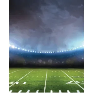 Surreal Football Field Printed Backdrop