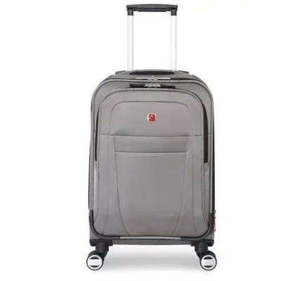 SWISSGEAR Zurich Pilot Case Carry On Suitcase - Pewter