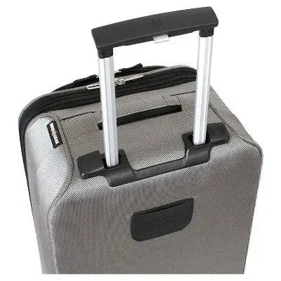 SWISSGEAR Zurich Pilot Case Carry On Suitcase - Pewter