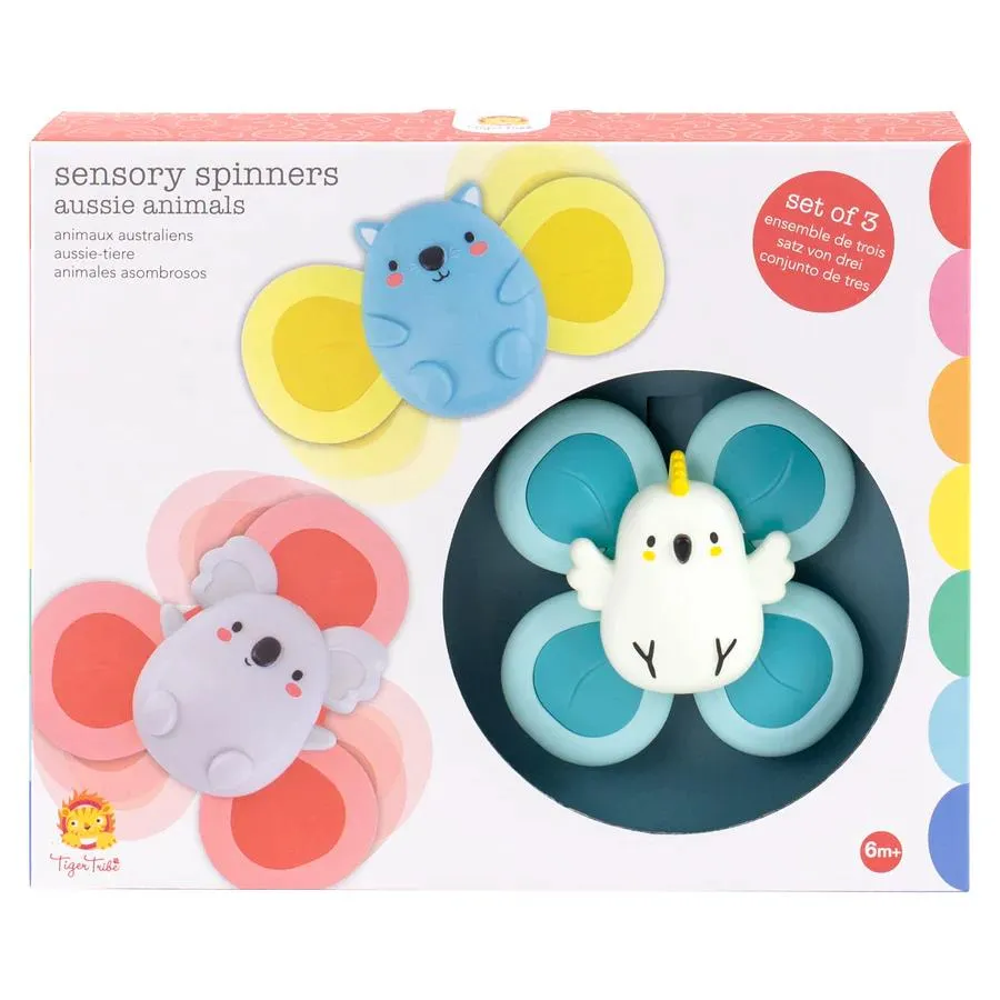 Tiger Tribe Sensory Spinners - Aussie Animals