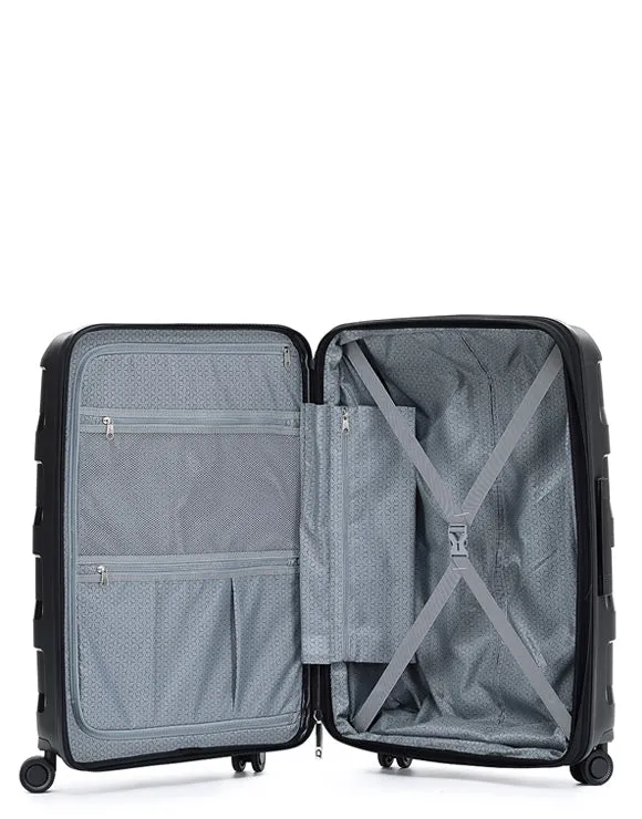 Tosca Luggage - Comet Medium 67cm Hardsided Expander Suitcase