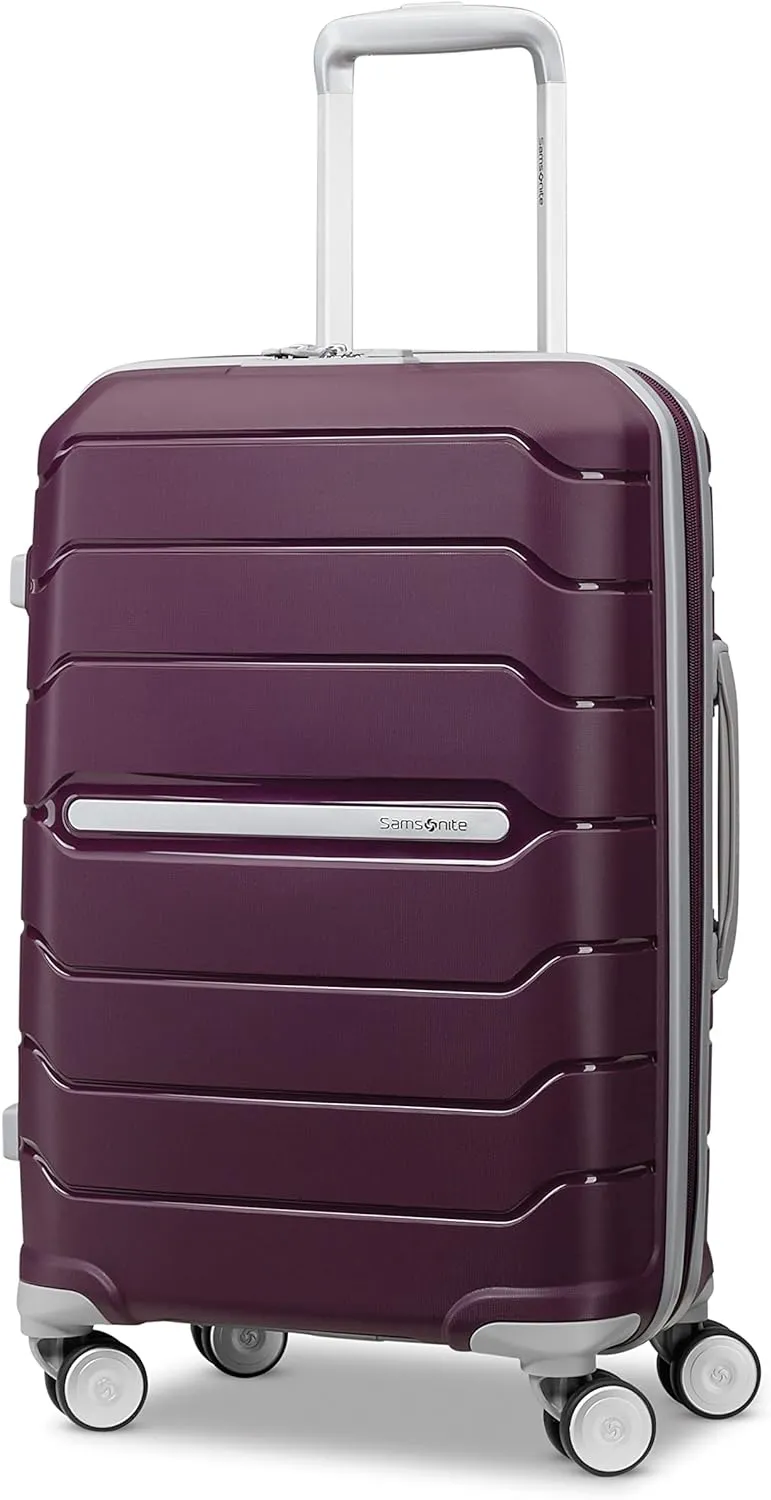 Travel Luggage, Expandable with Double Spinner Wheels