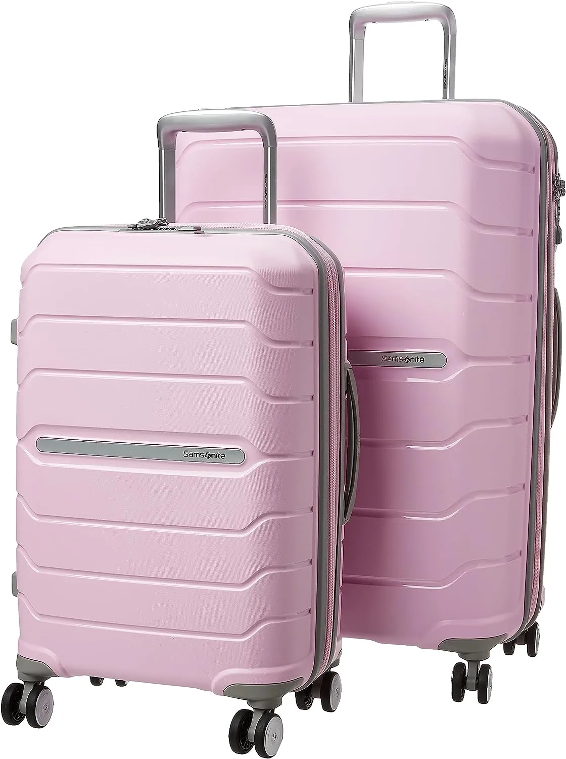 Travel Luggage, Expandable with Double Spinner Wheels