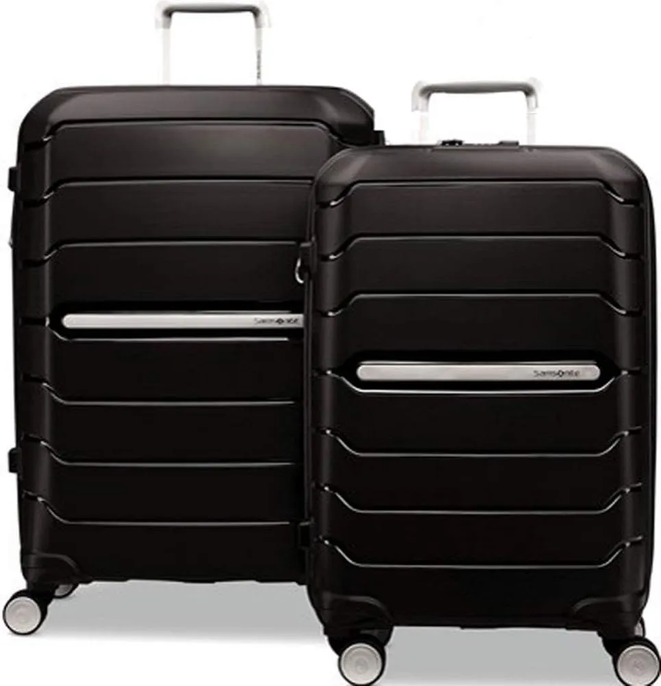 Travel Luggage, Expandable with Double Spinner Wheels