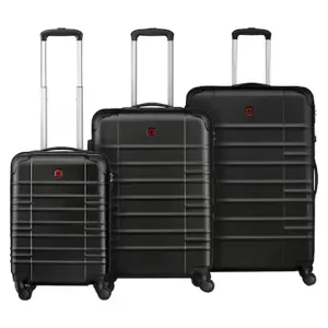 VIP Oakland 4 Wheel Hard Casing Luggage Trolley 55 69 79.5 Grey