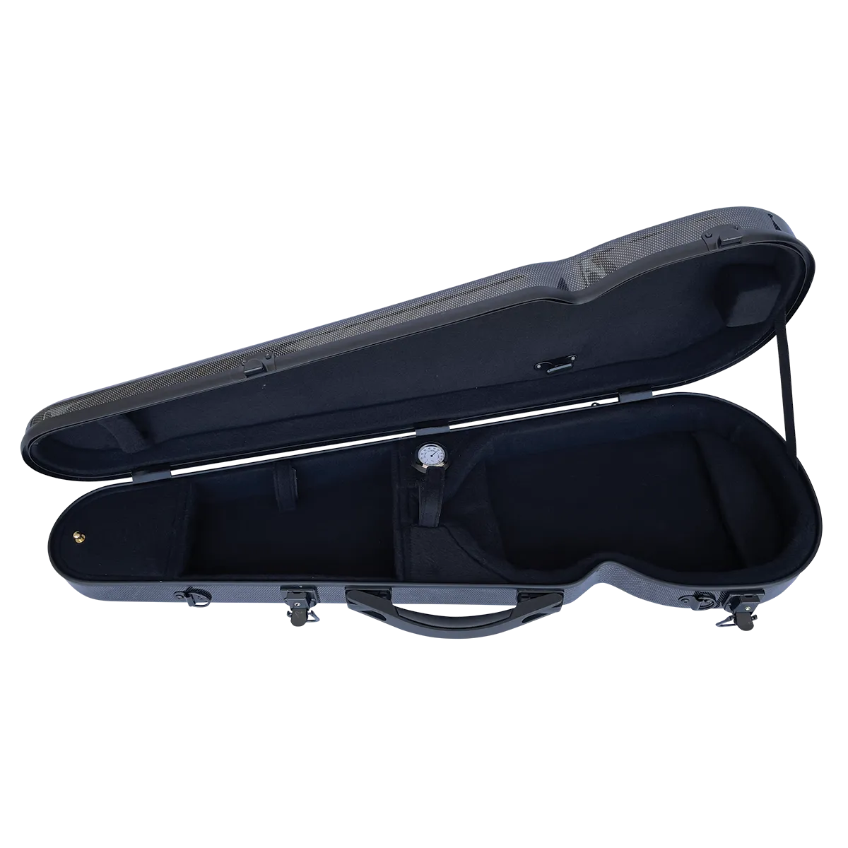 Vivo Polycarbonate Shaped Violin Case 3/4 Black