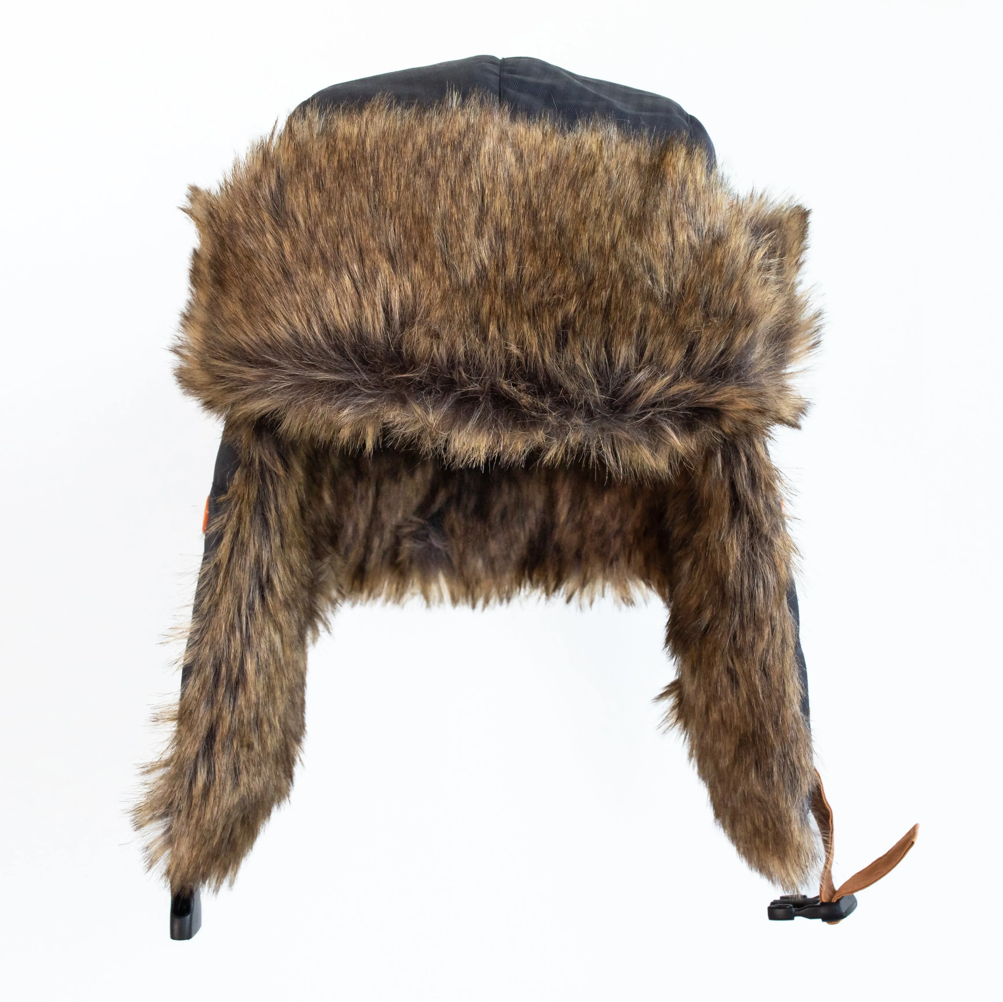 Women's Black Trapper Hat