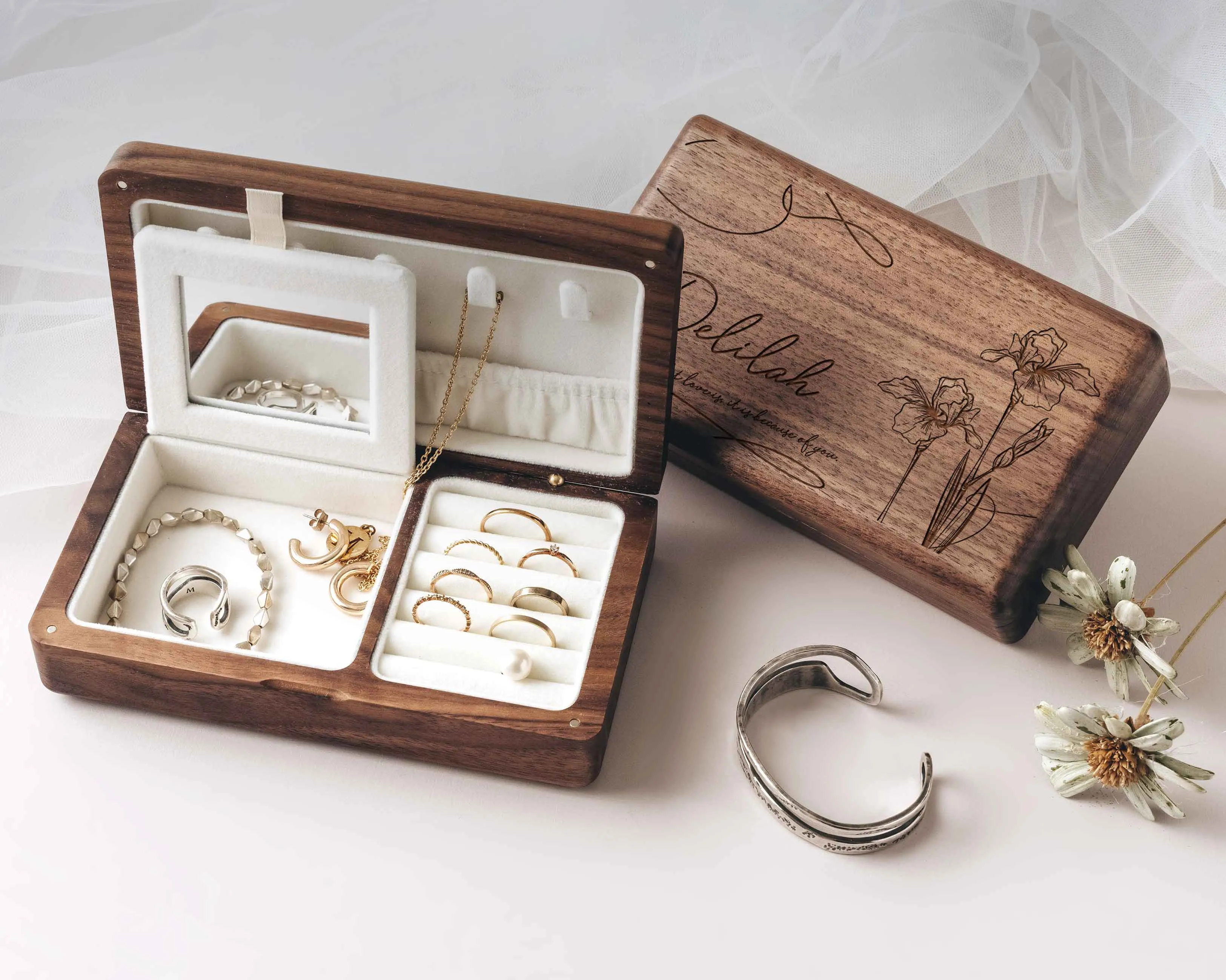 Wood Jewelry Box