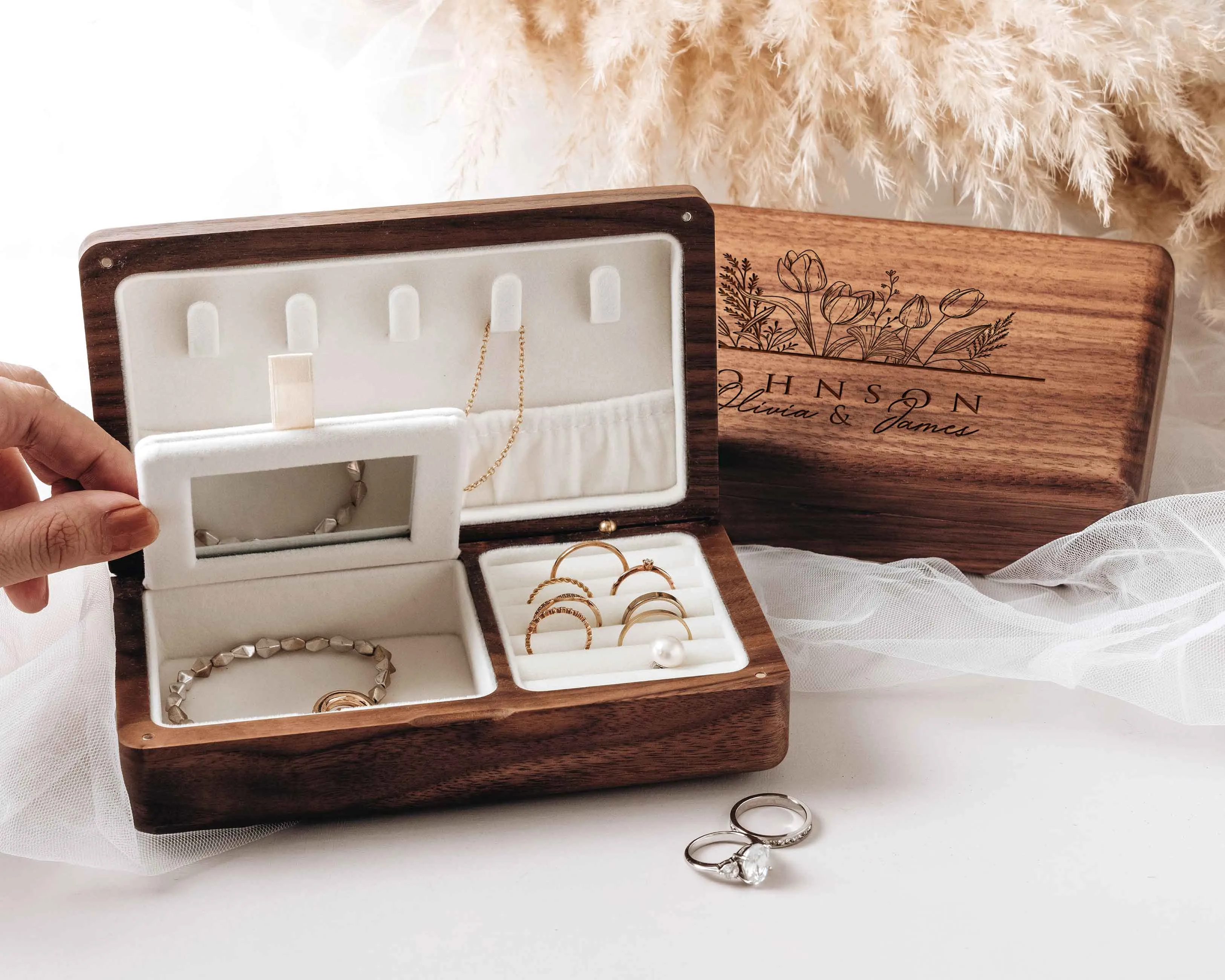 Wood Jewelry Box