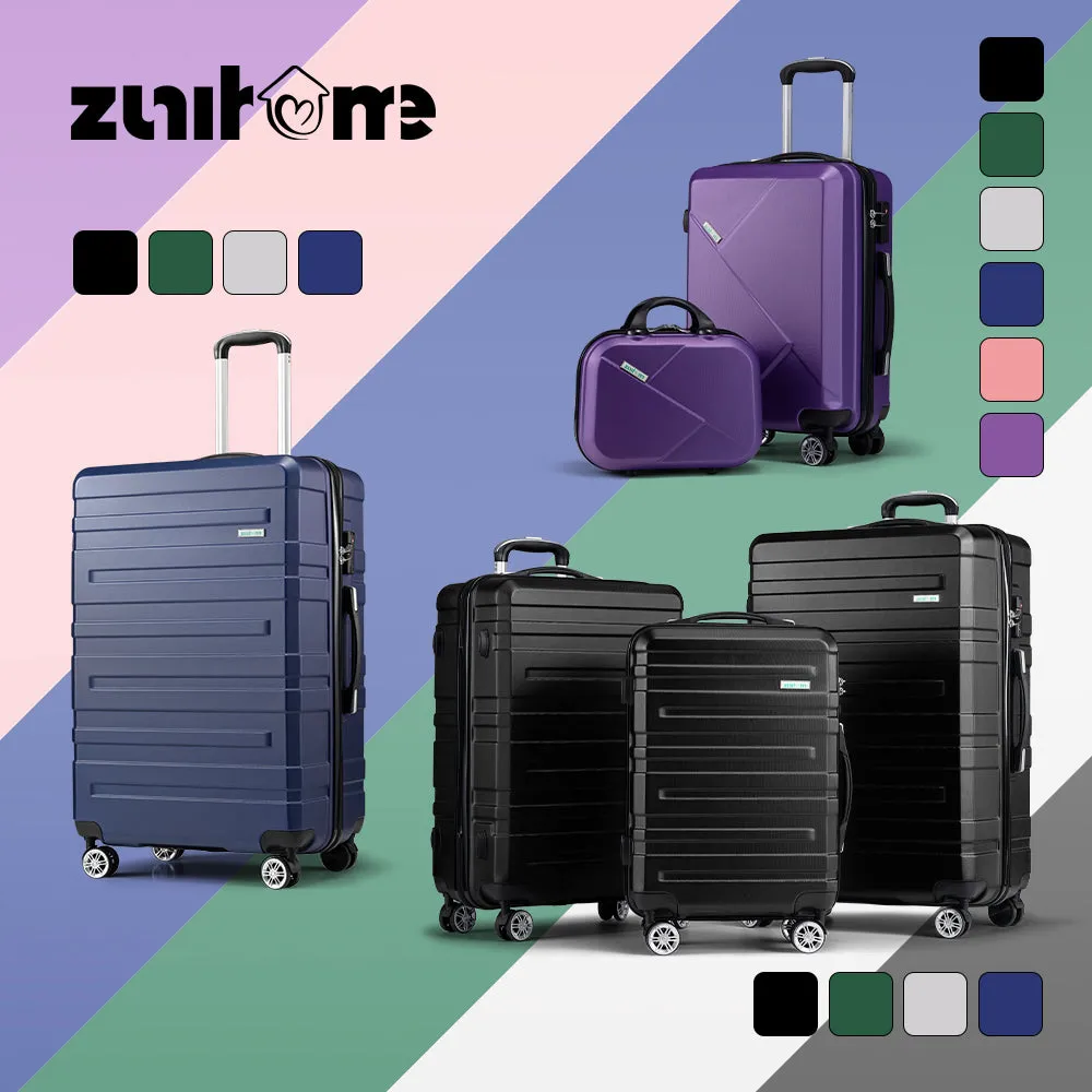 ZUNI 1/2/3PCS Luggage Suitcase Trolley Set Travel TSA Lock Storage Hard Case